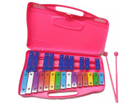 Alysée MT25-C-PK Metalofone Cromático 25 Note Rosa Alysée MT25-C-PK Metalofone Cromático 25 Note Rosa